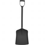 One Piece Moulded Polypropylene Shovel Black No.7095